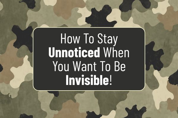 Camouflage Basics: How to Stay Unseen When It Matters Most